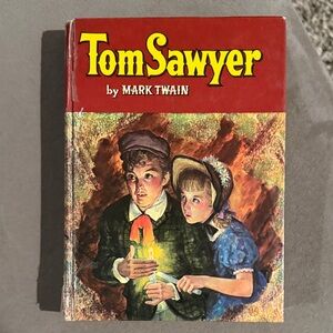 Tom Sawyer by Mark Twain Hardcover Book